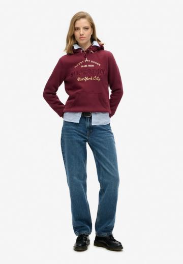 Пуловер с капюшоном