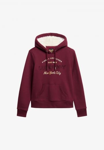 Пуловер с капюшоном