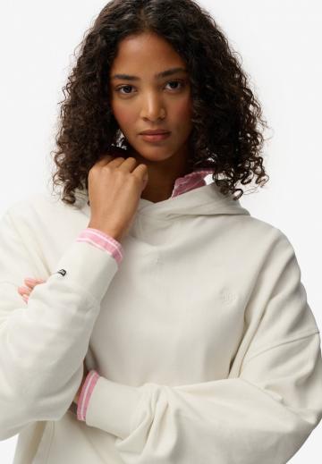 Пуловер с капюшоном