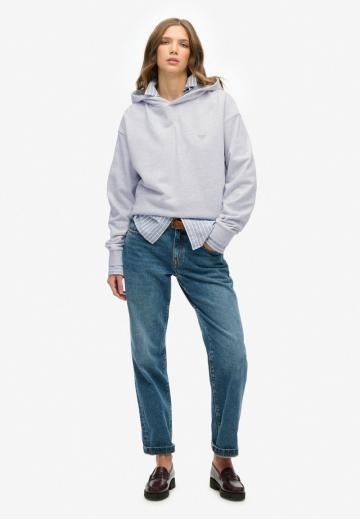 Пуловер с капюшоном