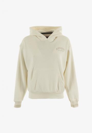 Пуловер с капюшоном