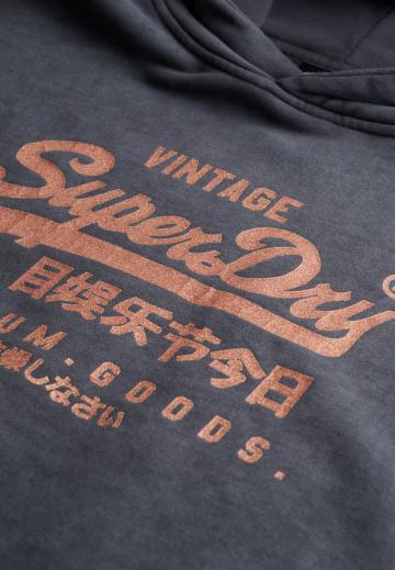 Пуловер с капюшоном