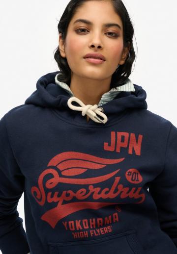 Пуловер с капюшоном