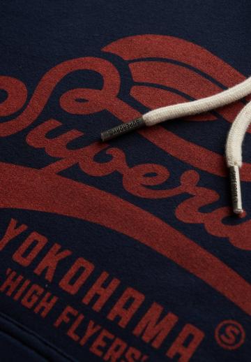 Пуловер с капюшоном