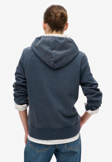 Пуловер с капюшоном