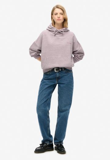 Пуловер с капюшоном