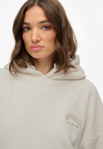 Пуловер с капюшоном