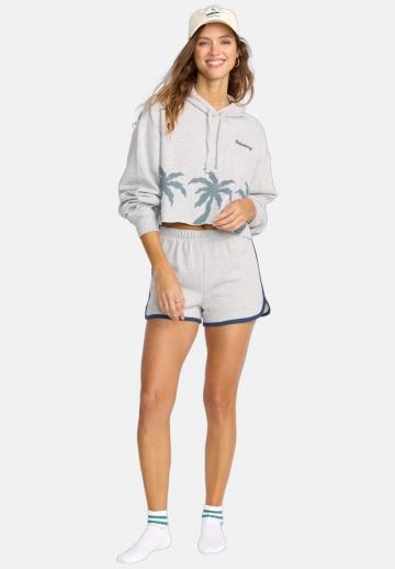 Пуловер с капюшоном