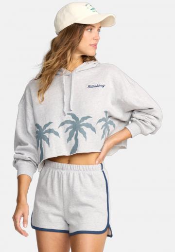 Пуловер с капюшоном