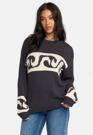 Длинный пуловер