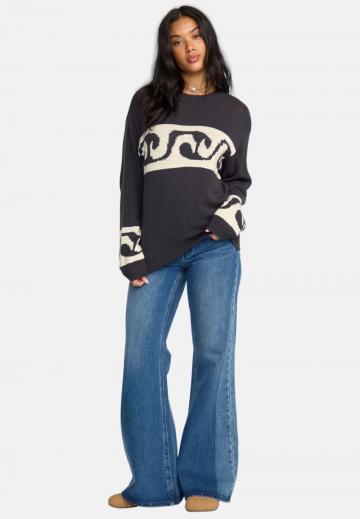 Длинный пуловер