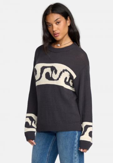 Длинный пуловер