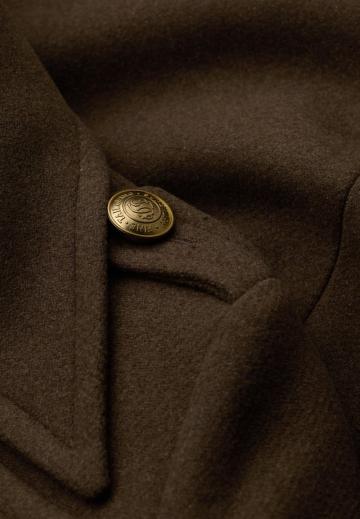 Шерстяное пальто