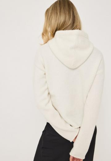 Пуловер с капюшоном