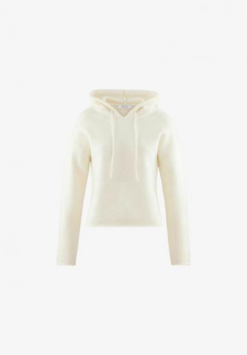 Пуловер с капюшоном