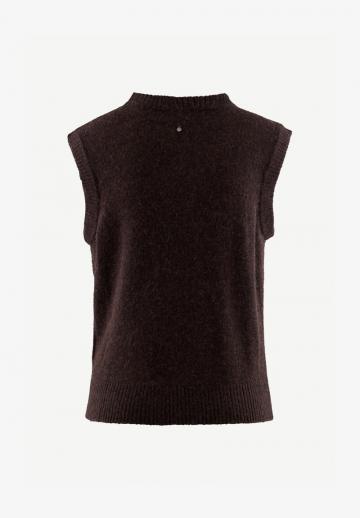 Пуловер с коротким рукавом