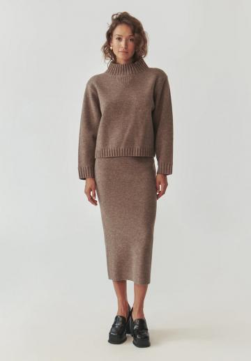 Вязаная юбка