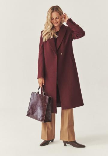 Шерстяное пальто