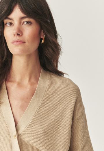 Вязаная кофта