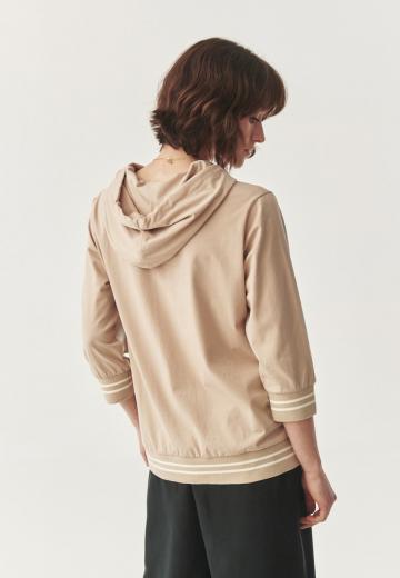 Пуловер с капюшоном