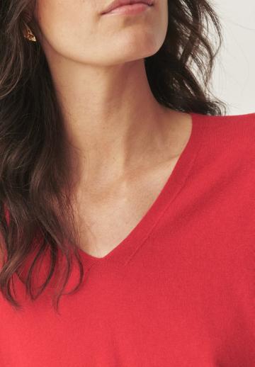 Пуловер с рукавом три четверти