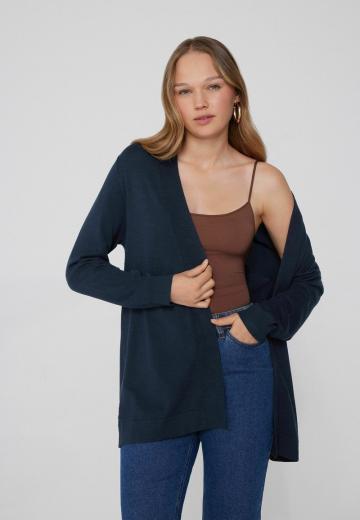 Длинный кардиган