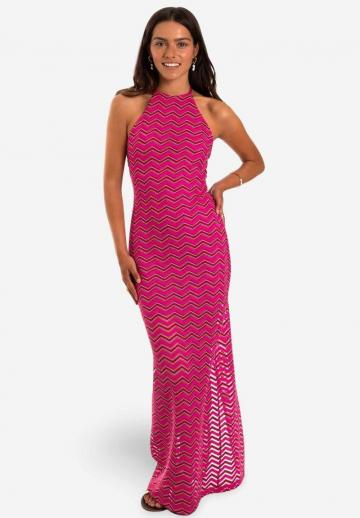 Вязаное платье