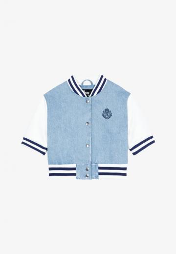 Джинсовая жилетка