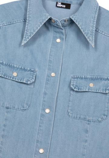 Джинсовая блузка