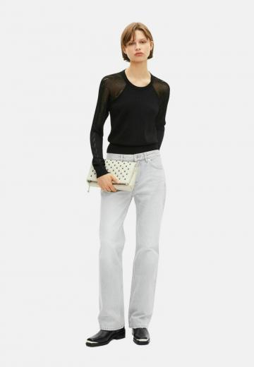 Прямые джинсы