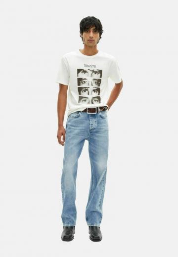 Прямые джинсы