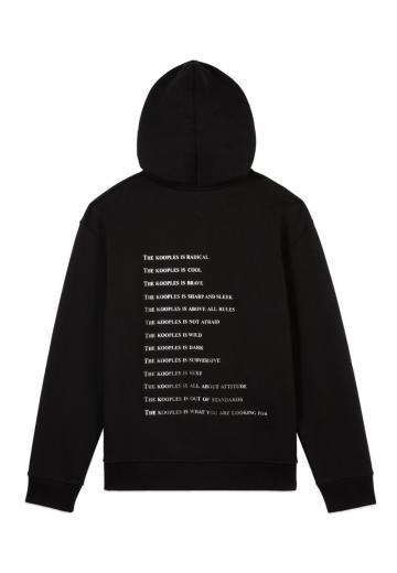 Пуловер с капюшоном