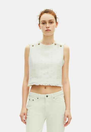 Блузка без рукавов