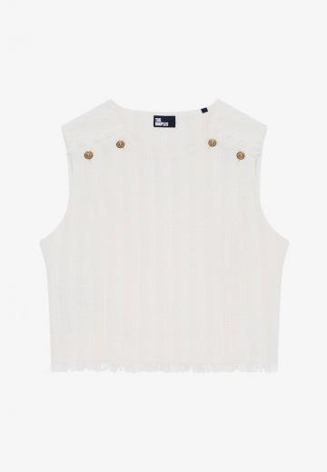 Блузка без рукавов