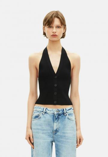 Блузка без рукавов