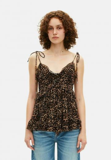 Топ на бретельках