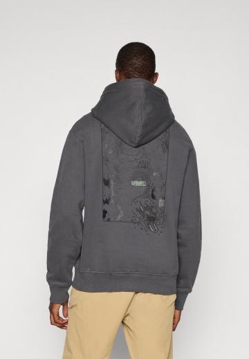 Пуловер с капюшоном