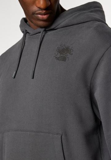 Пуловер с капюшоном