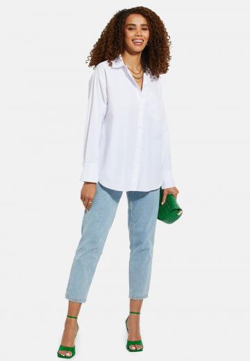 Длинная блузка