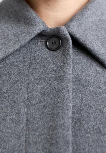 Шерстяное пальто