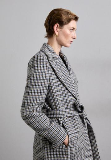 Шерстяное пальто