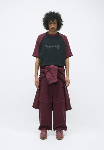 Брюки с накладными карманами