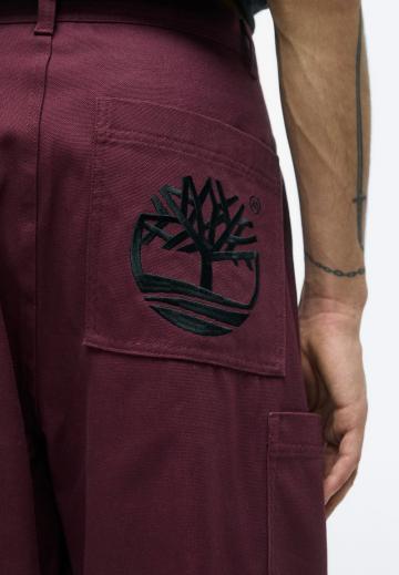 Брюки с накладными карманами