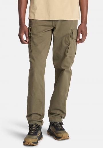 Брюки с накладными карманами