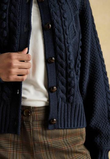 Жаккардовая кофта