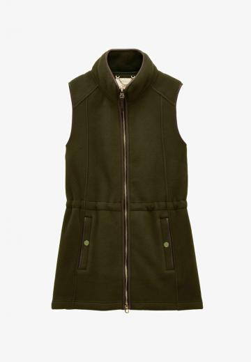 Длинный жилет