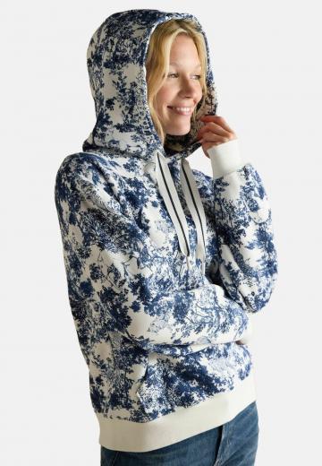 Пуловер с капюшоном