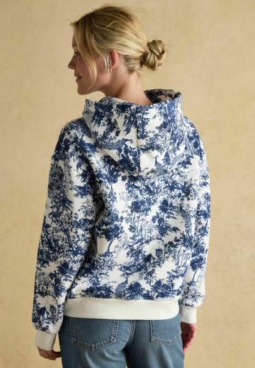 Пуловер с капюшоном