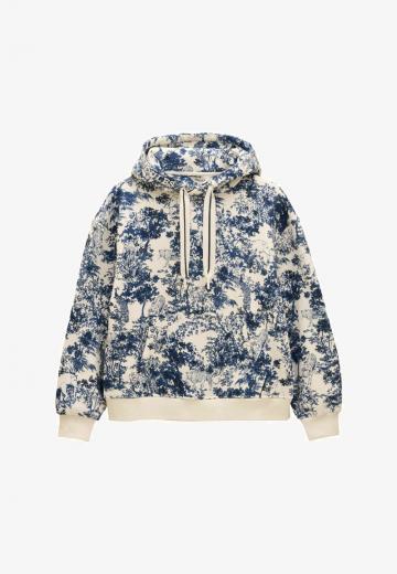 Пуловер с капюшоном