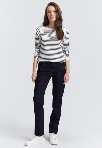 Прямые джинсы